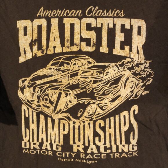 Old Navy American Classics Roadster Championships T-Shirt XL Drag Racing - Picture 2 of 6